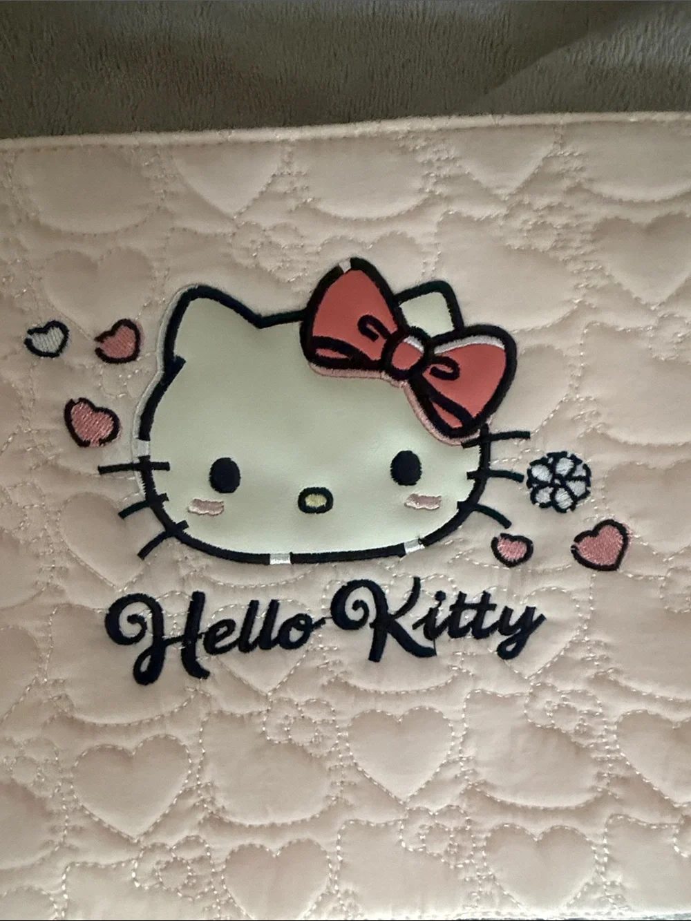 Primark Hello Kitty Quilted Pink Kids Pouch